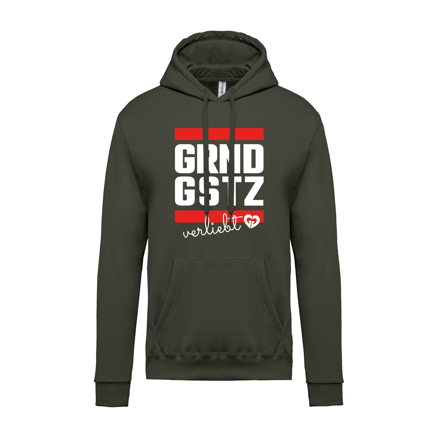 Hoodie »GRNDGSTZ verliebt«              