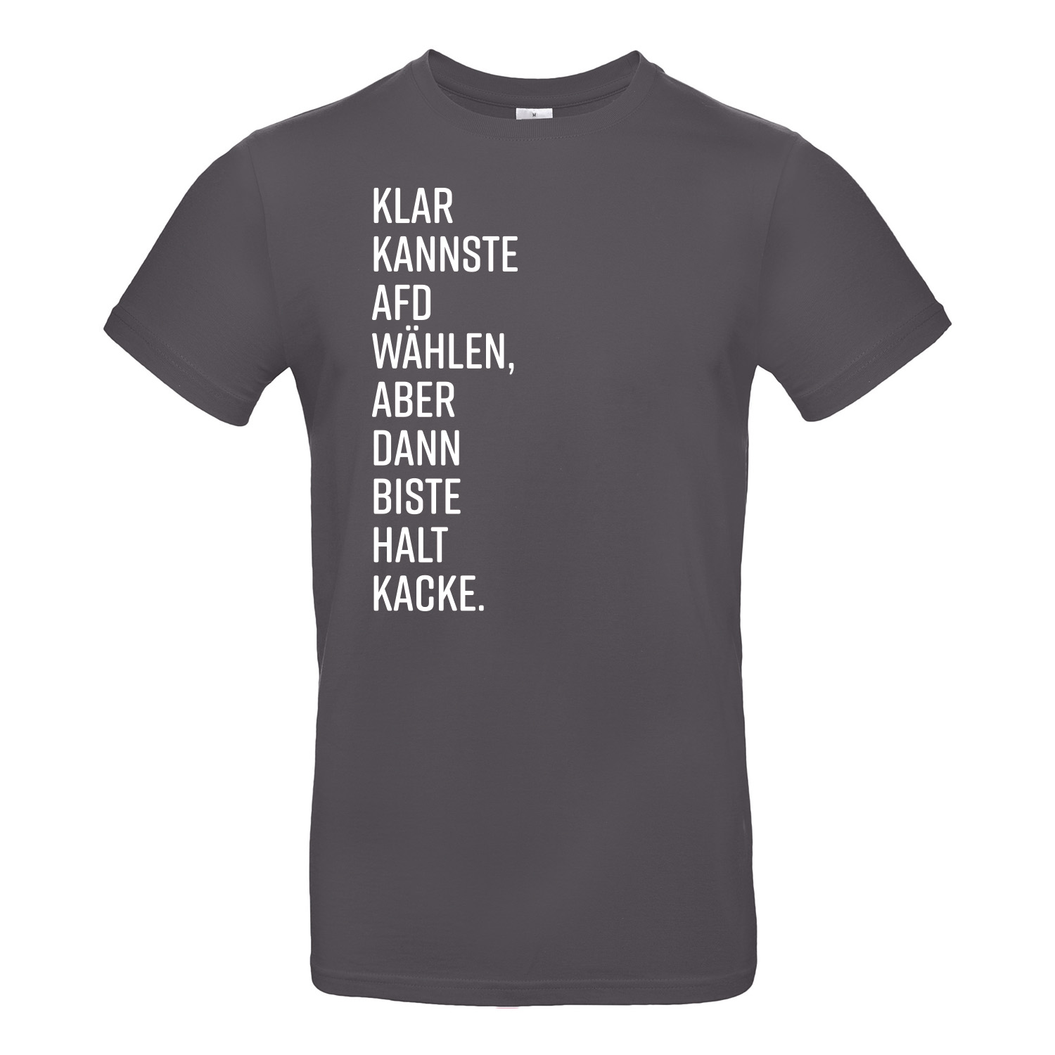 T-Shirt »Dann biste halt..«             