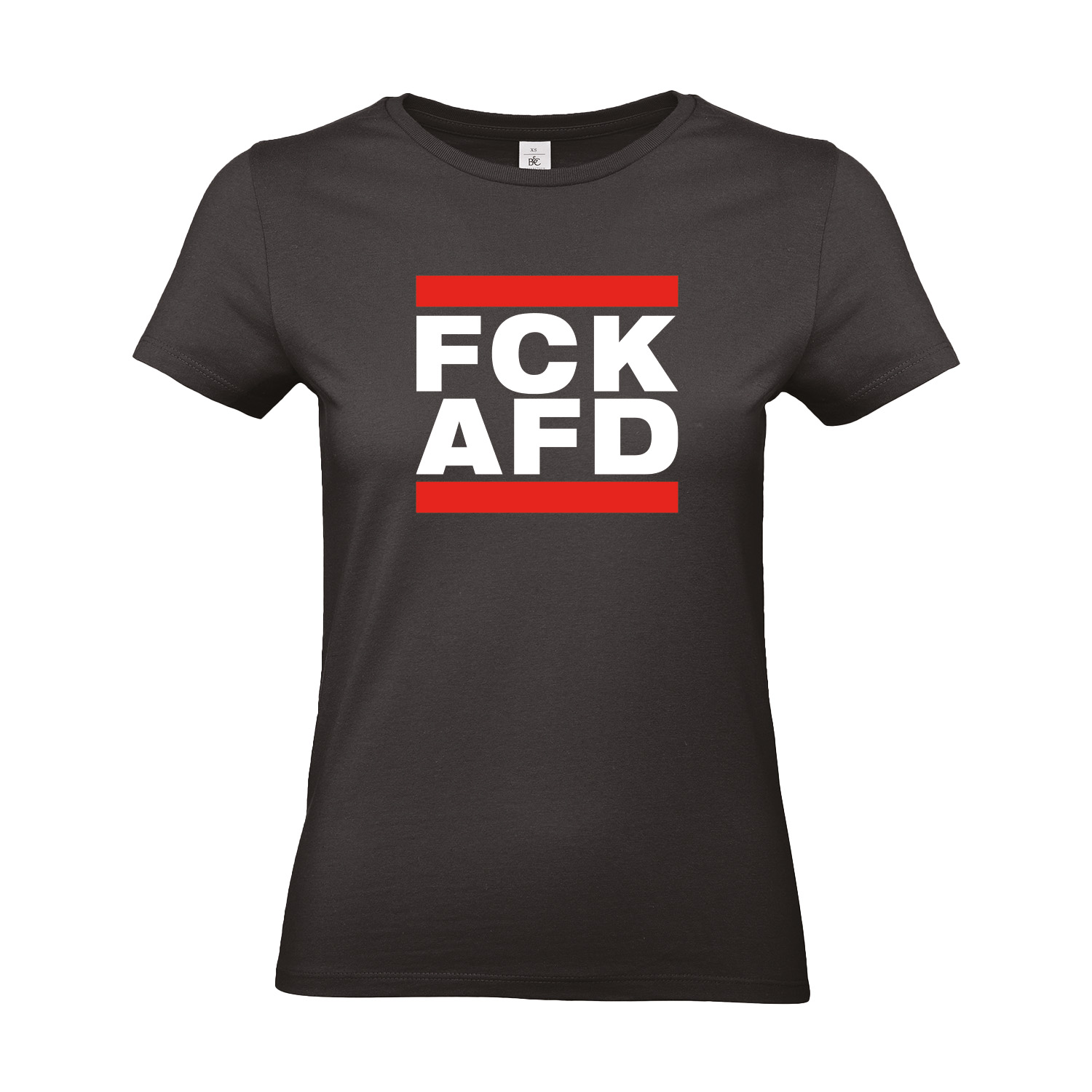 T-Shirt tailliert »FCK AFD«      