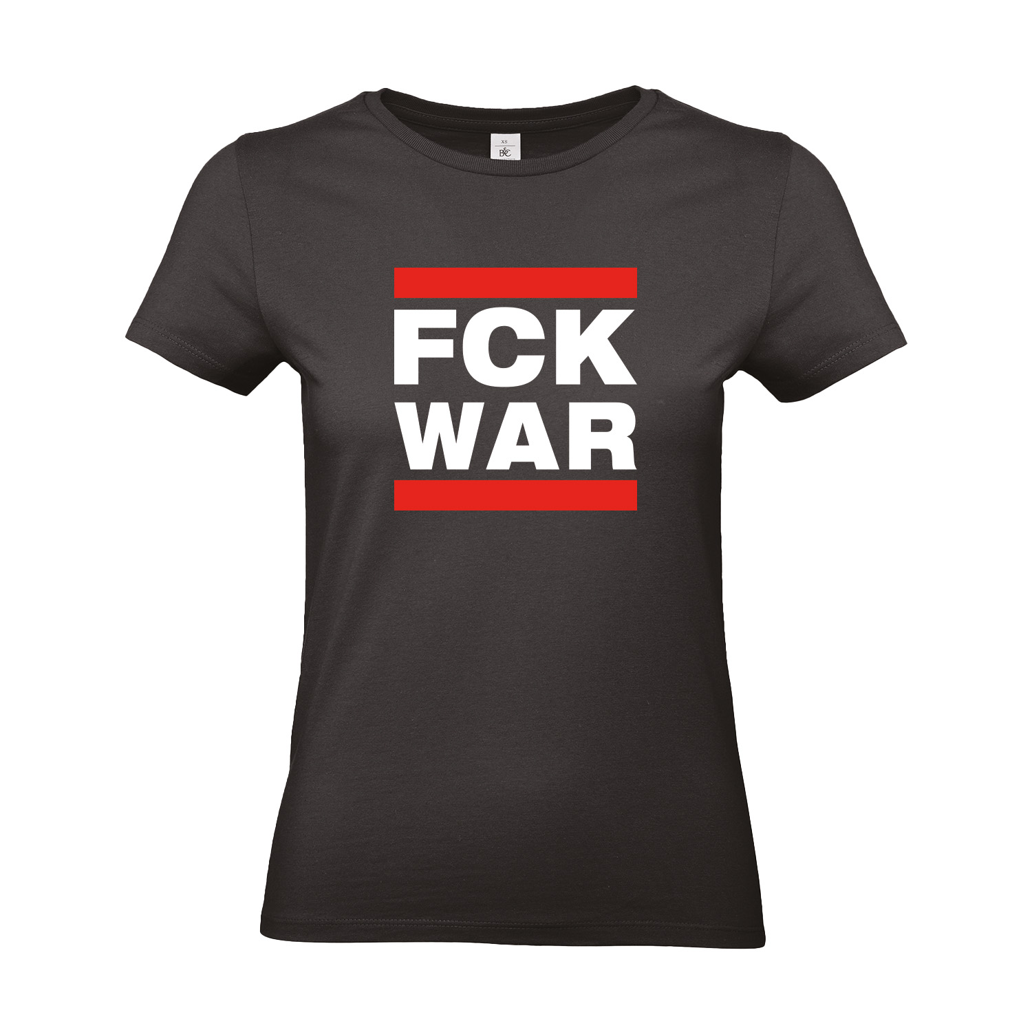 T-Shirt tailliert »FCK WAR«             