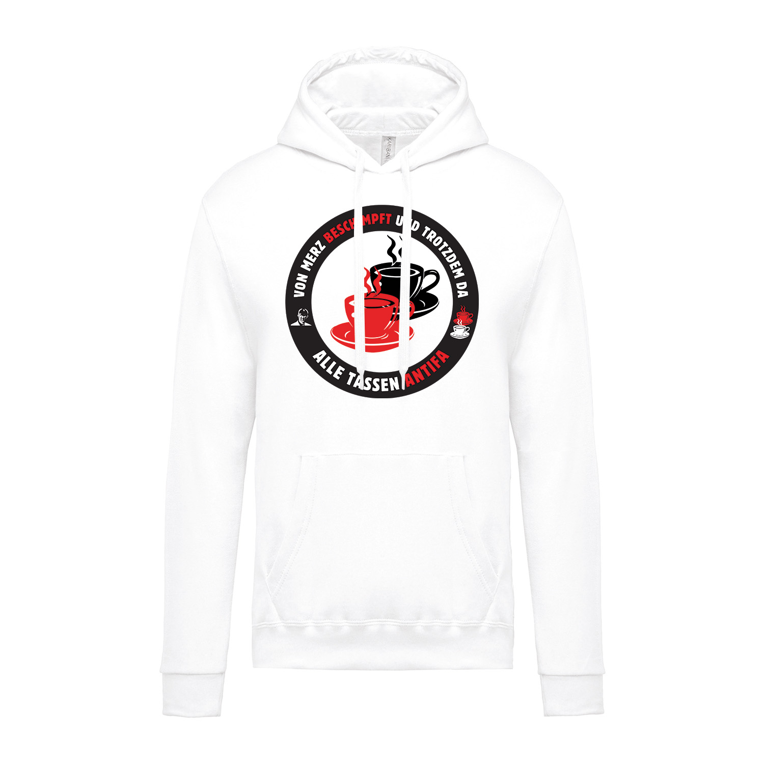 Hoodie »Alle Tassen Antifa«           
