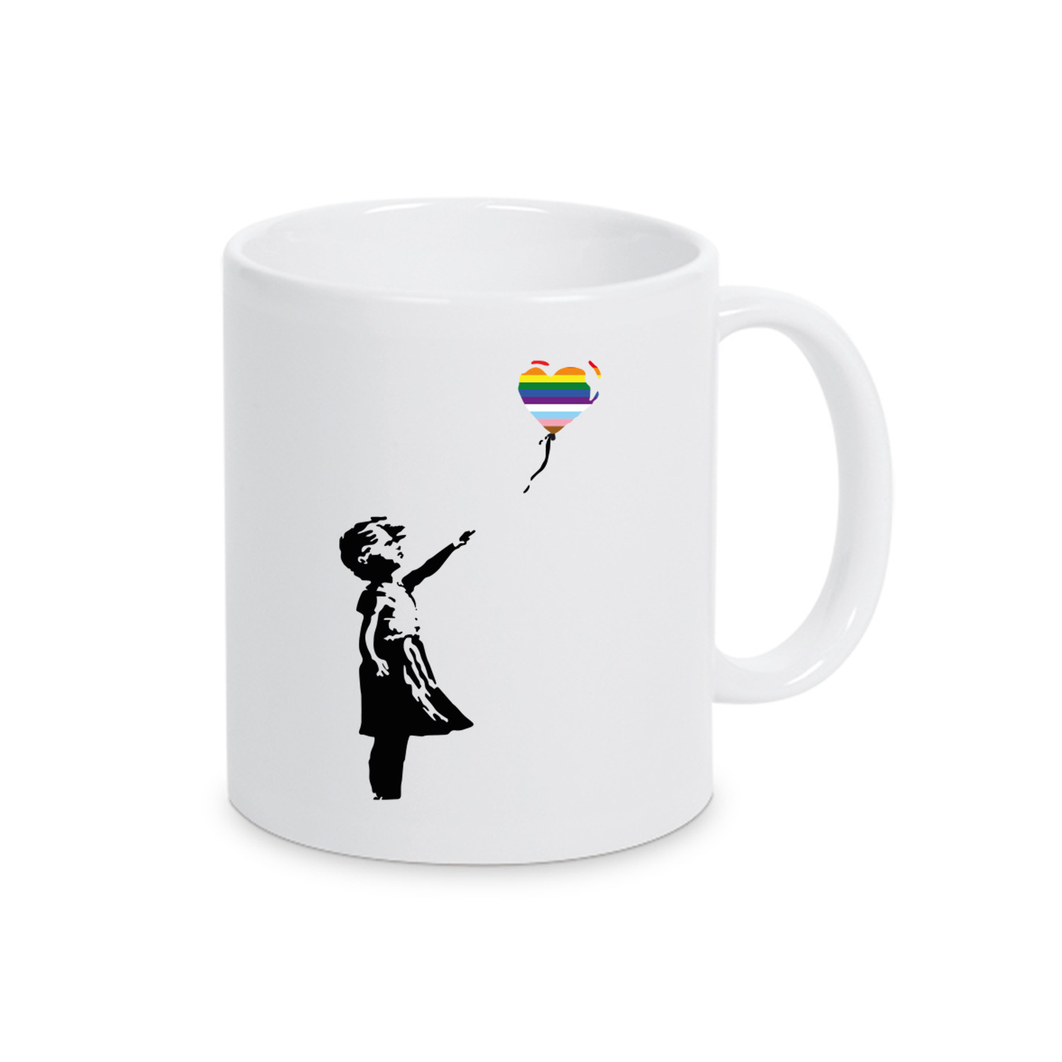 Tasse »Ballon Mädchen Pride«           